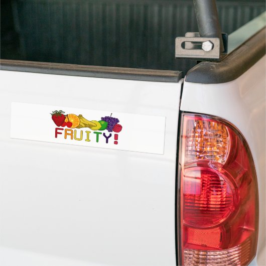 Fruitfruit! Bumpersticker (Op Truck)