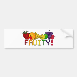 Fruitfruit! Bumpersticker