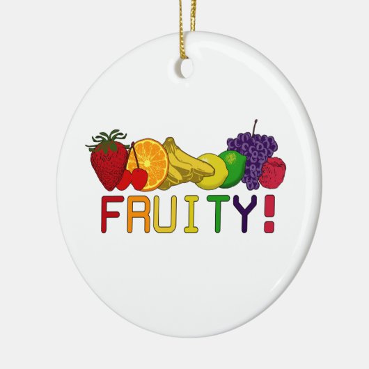 Fruitfruit! Keramisch Ornament (Links)