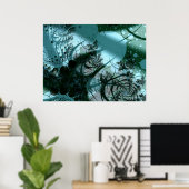 Fruitful Cool Abstract Fine Art Fractal Poster (Thuiskantoor)