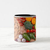 Fruitful Inspiration Motivatie Quotes Two-Tone Tweekleurige Koffiemok (Center)