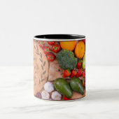 Fruitful Inspiration Motivatie Quotes Two-Tone Tweekleurige Koffiemok (Center)