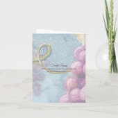 "Fruitful Legacy" Dank je Notecard Bedankkaart (Achterkant)