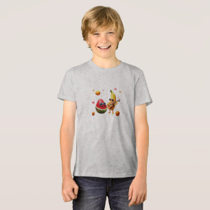 Fruitfully Fun Faces Mannen Basic T-shirt
