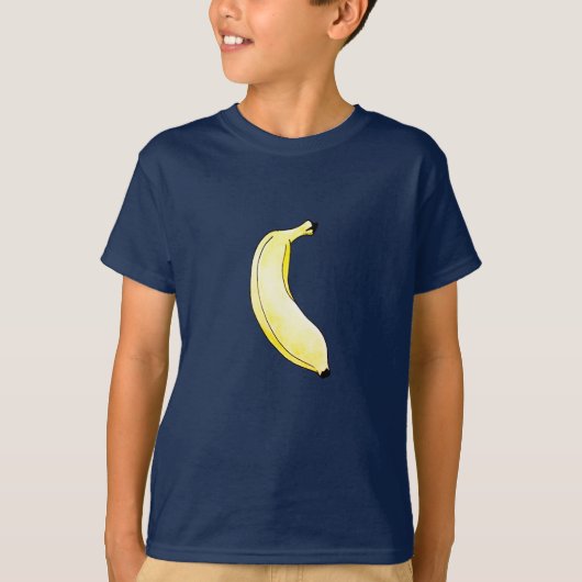 fruitgele banaan t-shirt (Voorkant)