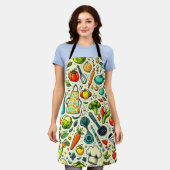 Fruitgerechten. Schort (Gedragen)