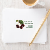  fruitgewassen, rijpe kersen van een boom etiket (Insitu)