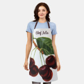 fruitgewassen, rijpe kersen van een boom schort (Gedragen)