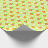 Fruitig Citrus Grapefruit Wrapping Papier (Hoek)