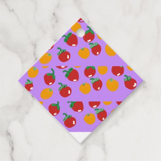 Fruitig Delights Bedankjes Labels (Voorkant)