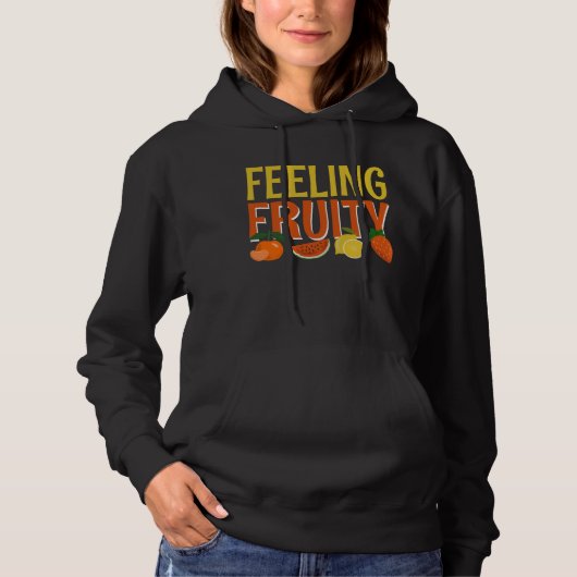 Fruitig gevoel 1 hoodie (Voorkant)