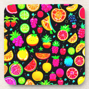 Fruitig Mozaïek Design Delight Bier Onderzetter
