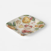 Fruitig Papieren Bord (Gebogen)