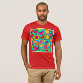 Fruitig Plezier Patroon T-shirt (Voorkant volledig)
