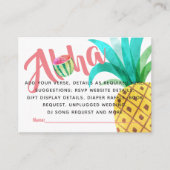 Fruitig Tropische Douche Details Invoegen - Verwoo Informatiekaartje (Voorkant)