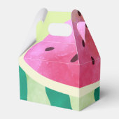 Fruitig Tropische Gable Favor Box Watermeloen Bedankdoosjes (Achterkant)