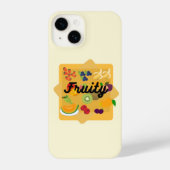 Fruitig zijn iPhone hoesje (Achterkant)