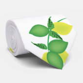 Fruitige Citroen Lime Bos Stropdas (Opgerold)