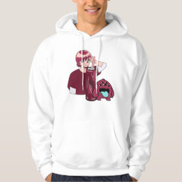 Fruitige drank & monster met meerdere ogen – Dark  Hoodie