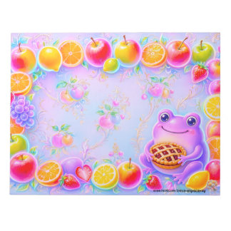 Fruitige Frog Notitieblok