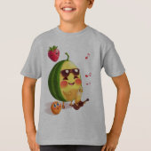Fruitige gezichten t-shirt (Voorkant)