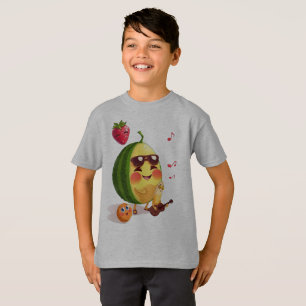 Fruitige gezichten t-shirt