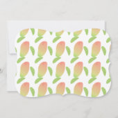 Fruitige Kleine Mango Kaart (Achterkant)