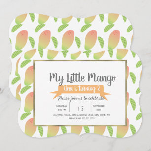 Fruitige Kleine Mango Kaart