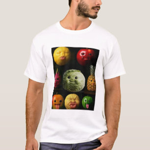 Fruitige Meme T-Shirt – Grappige Grafische Tee voo