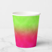 Fruitige Neon Papieren Bekers (Achterkant)