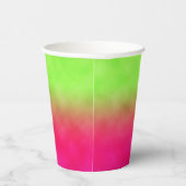 Fruitige Neon Papieren Bekers (Rechts)