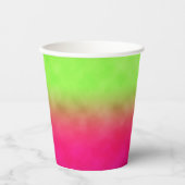 Fruitige Neon Papieren Bekers (Voorkant)