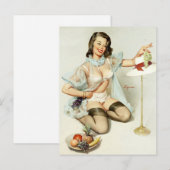 fruitige pin-up briefkaart (Voorkant / Achterkant)
