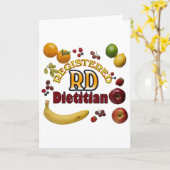 FRUITIGE RD - GEREGISTREERDE DIËTIST KAART (Gele Bloem)