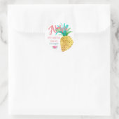 Fruitige Tropische Dank Je Stickers Ananas (Tas)