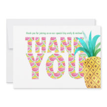 Fruitige Tropische DANK JE WATermeloen Ananas