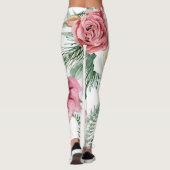 Fruitige Zomer Sjaal Leggings (Achterkant)