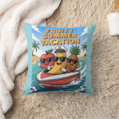Fruitige zomervakantie kussen (Deken)