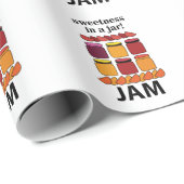 Fruitjam zoetheid in een pot Fruitjam Cadeaupapier (Rol Hoek)