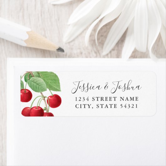  fruitkersen retouradreslabels etiket (Insitu)