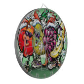 Fruitkerstfeest Dartbord (Voorkant Links)