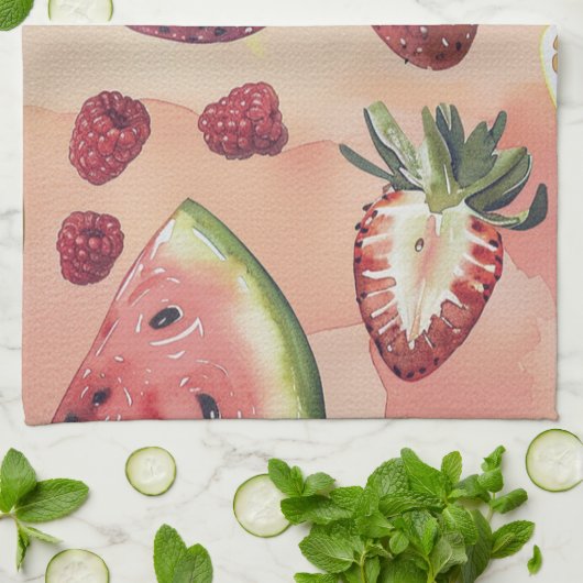 fruitkeuken handdoeken (Gevouwen)