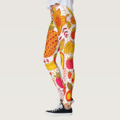 Fruitkoekjes: Zomer  patroon. Leggings (Links)