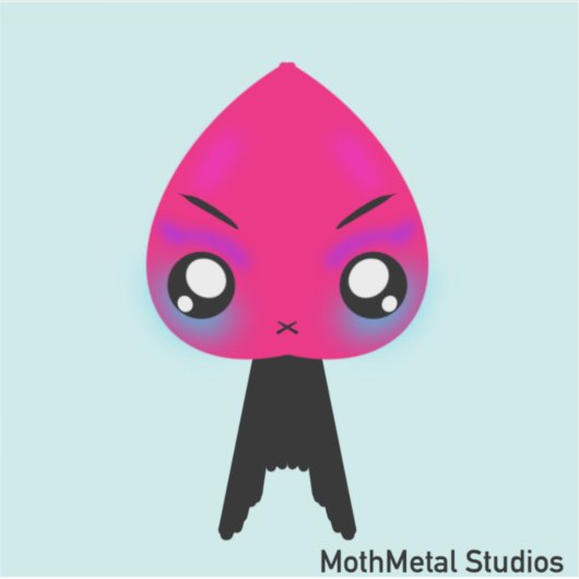 Fruitkoffie - Zuzu Sticker (Voorkant)