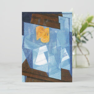 Fruitkom door Juan Gris, Vintage Cubisme Stilleven Kaart