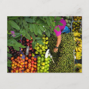 Fruitkraam, Medellin, Colombia, 2013 Briefkaart