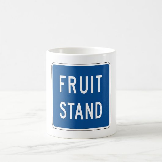 Fruitkraam Wegbord Koffiemok