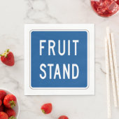 Fruitkraam Wegwijzer Servet (Insitu)