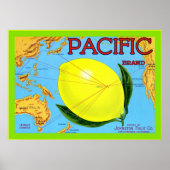 fruitkrat, tabel poster (Voorkant)