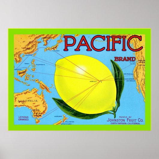  fruitkrat, tabel poster (Voorkant)